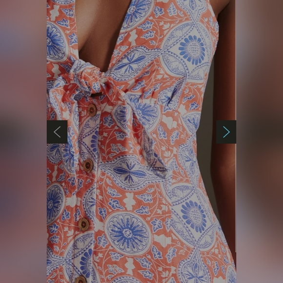 ANTHROPOLOGIE MAEVE Halter Mini Dress - Picture 3 of 10